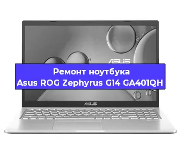Чистка от пыли и замена термопасты на ноутбуке Asus ROG Zephyrus G14 GA401QH в Ростове-на-Дону